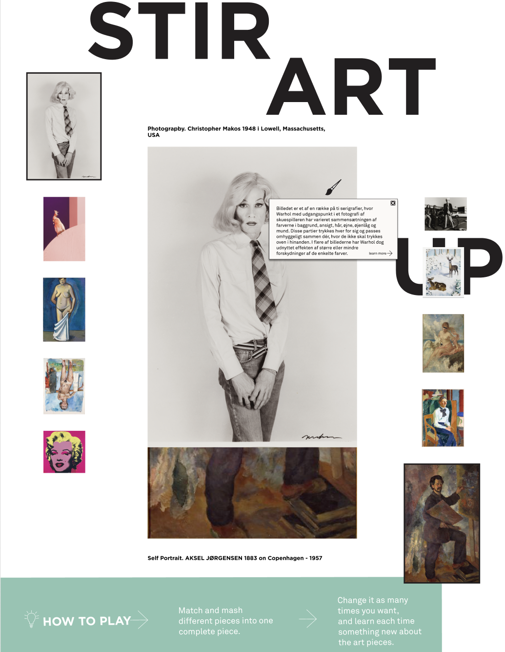 "Stir art up" - game